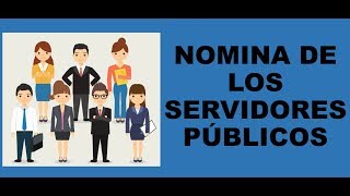 Soy Docente NOMINA DE SERVIDORES PÚBLICOS [upl. by Eiralc]