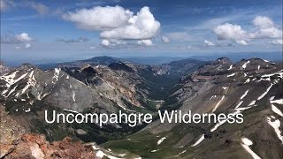 Uncompahgre Wilderness  Backpacking Colorado  July 2019 [upl. by Okimik]