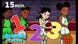 Numbers and Counting Compilation  Gracie’s Corner  Kids Songs  Nursery Rhymes [upl. by Topper]