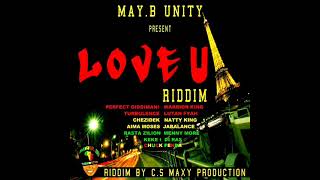 Love U Riddim Mix Full Remastered Feat Lutan Fyah Warrior King Perfect Giddimani April 2022 [upl. by Ardella632]