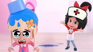 The boo boo song  Cleo e Cuquin Nursery Rhymes amp Kids Song [upl. by Anined701]