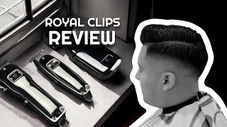 THE PERFECT BEGINNER BARBER KIT  Royal Clips Fade Kit Review 👑 [upl. by Samalla814]