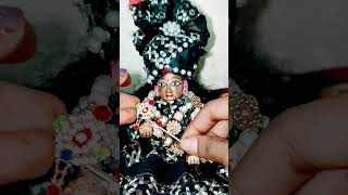 laddu gopal jii new dress ☺️🦚🦋🫧🙏🌷 laddugopal 10ksubcribe 10kviews [upl. by Llenrag]