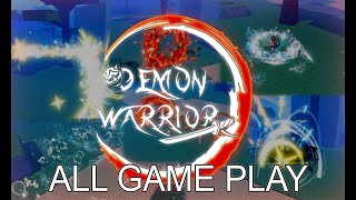 UPDATE  Demon warrior All game play [upl. by Hamrnand]