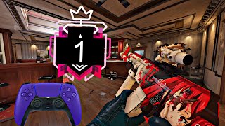 THE BEST 1 CONTROLLER SETTINGS CHAMPION on Operation DEEP FREEZE Rainbow Six Siege PS5Xbox [upl. by Morgun]