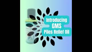 Suffering from piles Introducing GMS Piles Relief Oil [upl. by Neeven]