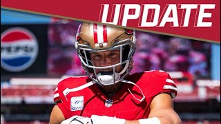 Big Practice Update 🚨 Good amp Bad News for Nick Bosa Trent Williams Christian McCaffrey Kittle [upl. by Coke]