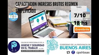 💙🤍ARBA  INGRESOS BRUTOS REGIMEN SIMPLIFICADO💙🤍 [upl. by Alliuqa]