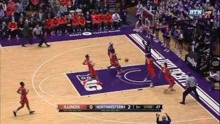 Vic Law Slams it Down vs Illinois [upl. by Seiuqram]