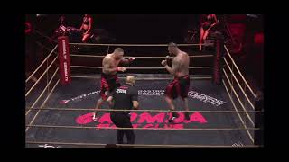 Gromda fight club Poland vs uk balboa vs mark the hand godbeer bareknuckle bkb boxing [upl. by Aaron826]