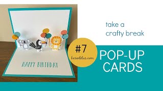 Easy Pop Up Card Tutorial for Beginners [upl. by Idnim431]