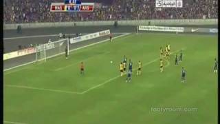 Malaysian XI 04 Arsenal All Goals 07132011 Friendly [upl. by Noyerb]