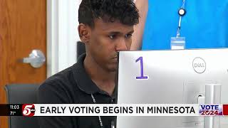 Early voting is now open in Minnesota Here’s how to cast your ballot [upl. by Eppes995]