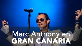 Marc Anthony hizo bailar a más de 12000 personas en Gran Canaria [upl. by Namreh]