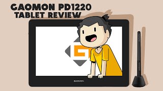 GAOMON PD1220 REVIEW  Hunyo Animation  Pinoy Animation [upl. by Enidanreb]