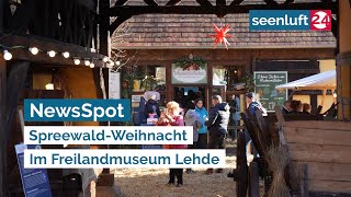 NewsSpot SpreewaldWeihnacht  Im Freilandmuseum Lehde [upl. by Butterfield]