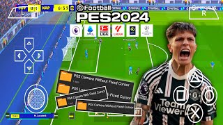 UPDATE EFOOTBALL PES PPSSPP 2024 FULL UPDATE TIM EROPA amp ARAB  CAMERA PS5 HIGH GRAPHICS [upl. by Trenton]