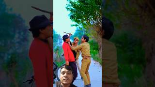 बहोत हीरो बन रहा था 😀तेरे तो L लग गये 😀😀😀 comedy foolboys0 amitffytcomedy police shortvideo [upl. by Dearden]