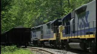 CSX Southern West Virginia Coal DVD Video [upl. by Judas]