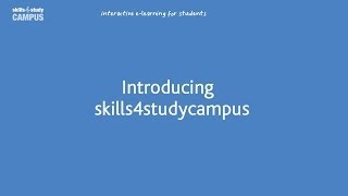 Introducing skills4studycampus [upl. by Sweet]