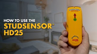 Zircon StudSensor HD25 Edge Finding Stud Finder [upl. by Aniaz]