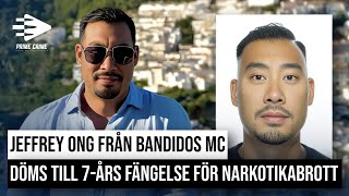 JEFFREY ONG FRÅN BANDIDOS MC DÖMS TILL 7ÅRS FÄNGELSE FÖR GROVT NARKOTIKABROTT [upl. by Arakahs]