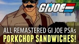 GI Joe PSA Compilation Remastered HD [upl. by Felske]