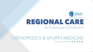 Orthopedics amp Sports Medicine Program – Exceptional Pediatric Care for Children From Any Region [upl. by Aneeroc52]