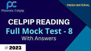 Celpip Reading Test  8 With Answers  Celpip 2023 [upl. by Ysiad641]