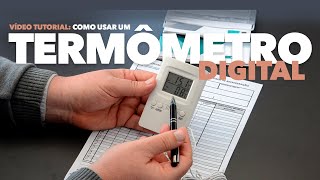 Vídeo Tutorial Como usar um Termômetro Digital [upl. by Acsecnarf]