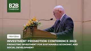 Investment Promotion Conference 2023  Dr Stefan Hanselmann  Interview [upl. by Neelahs815]