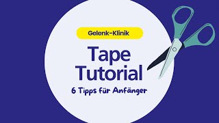 KinesioTape 6 Tipps für Anfänger [upl. by Aceissej732]