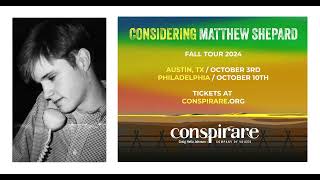 Together Considering Matthew Shepard on Tour Fall 2024 [upl. by Adnouqal]