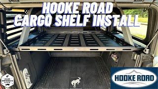 Ford Bronco Cargo Shelf Install by Hooke Road  Our Bronco Life [upl. by Anayhd]