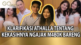 KLARIFIKASI ATHALLA TENTANG K3K3RAS4N SHANNON WONG GARA GARA NGAJAK M4B0K BARENG   GO SPOT [upl. by Skolnik]