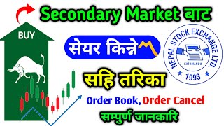 सेयर किन्ने सहि तरिका  How To Buy Share  share kasari kinne 〽️🤑 [upl. by Ennaer]