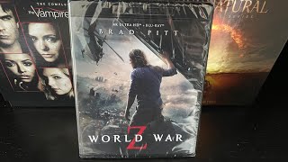 World War Z 4K Ultra HD Bluray Unboxing [upl. by Reldnahc]