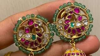 Gold Design Kundan Jewellery  live jewellery [upl. by Wallas]