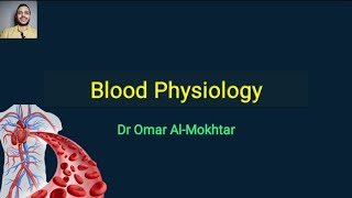 Blood physiology introduction MFM 2023 [upl. by Esojnauj]