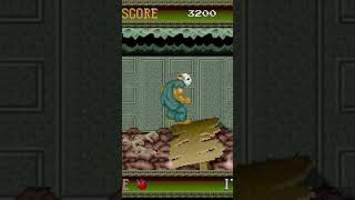 Challenging Platforming in Splatterhouse Arcade  1988 [upl. by Camellia]