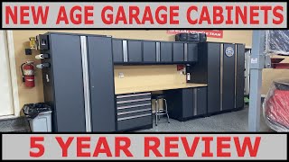 New Age Garage Cabinets 5 Year Review [upl. by Maclaine]