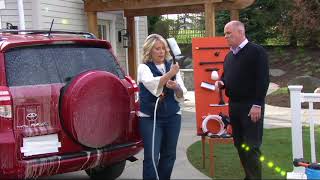 Worx Hydroshot 20V Cordless Power Cleaner with Accessories on QVC [upl. by Suertemed]