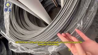 Where can I find SWCH45K Steel Wire with good smooth surfaceCustom SWCH45K Steel Wiresteel wire [upl. by Brotherson632]