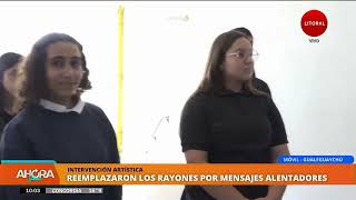 Intervención artística en Gualeguaychú [upl. by Aon]