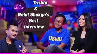 TRISHALA GURUNG AND ROHIT SHAKYA’S BEST INTERVIEW  PYL SHOW  YOHO TV HD [upl. by Profant970]