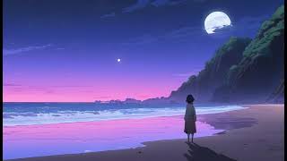 Moonlit Melancholy  Lofi Homework Nighttime Beats amp Reflective Vibes 🌙 [upl. by Oflunra]