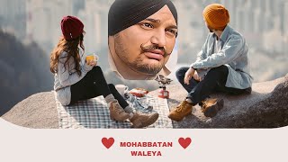 💔MOHABBATAN WALEYA  Slowed  Reverb  SIDHU MOOSE WALA  Latest New Song [upl. by Lindner]