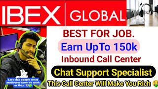 Ibex Call Center  Chat Support Specialist Jobs  Best BPO Company in Pakistan [upl. by Hedwig906]