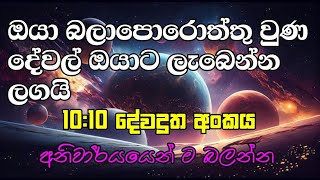 1010 Angel number meaning  1010දේවදූත අංකය දකින්නේ ඇයි [upl. by Lorine]