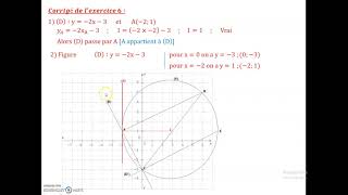 Equation dune droiteeb9 Ex6 [upl. by Jenilee]